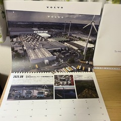 カレンダーVOLVOの画像
