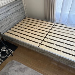 【最終値下げ❗️】シングルベッドの画像