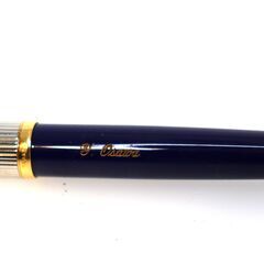 【訳あり・美品】WATERMAN（ウォーターマン） 万年筆 18K 専用レザーケース付きの画像