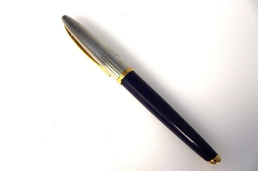 【訳あり・美品】WATERMAN（ウォーターマン） 万年筆 18K 専用レザーケース付き