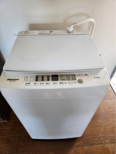 洗濯機 受け渡し予定者決定