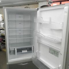 西岡店 大型冷蔵庫 375L 3ドア 2019年製 日立 R-S38JV シルバー 真空チルド 自動製氷 300Lクラス ファミリーの画像