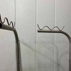 物干し台 2台 幅38cm×奥行34cm×高さ160cm の画像