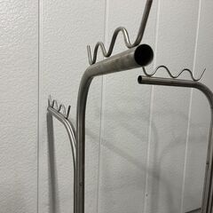 物干し台 2台 幅38cm×奥行34cm×高さ160cm の画像