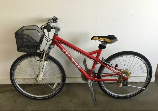 A-65 △ v 岐阜発/ LOUIS GARNEAU/ ルイガノ/ マウンテンバイク/ LGS-SIX/ 26インチ/ 3×8段変速/サドル破れあり/ 現状品/ 管08s/ R7.4/3 △