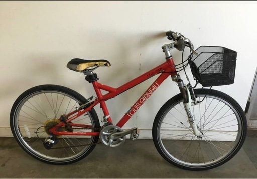 A-65 △ v 岐阜発/ LOUIS GARNEAU/ ルイガノ/ マウンテンバイク/ LGS-SIX/ 26インチ/ 3×8段変速/サドル破れあり/ 現状品/ 管08s/ R7.4/3 △