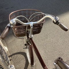 ♪ジモティー特価♪ブリヂストンサイクル　２４型アルミーユ　点灯虫・内装３段変速　中古自転車の画像