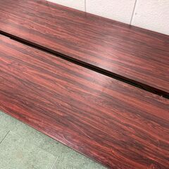 JOINTEX ジョインテックス 会議テーブル 2台 折りたたみ式 長テーブル 机 DS-1R 幅180cm×奥行45cm×高さ70cmの画像