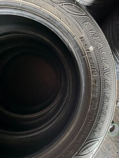 JM５８　?タイヤ安く譲ります?中古タイヤ?１６５/６５R１４
