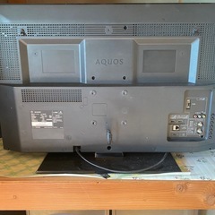 SHARP32型ジャンクテレビの画像