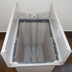 [直接引取限定]ペダル付ゴミ箱 2個セット 39の画像