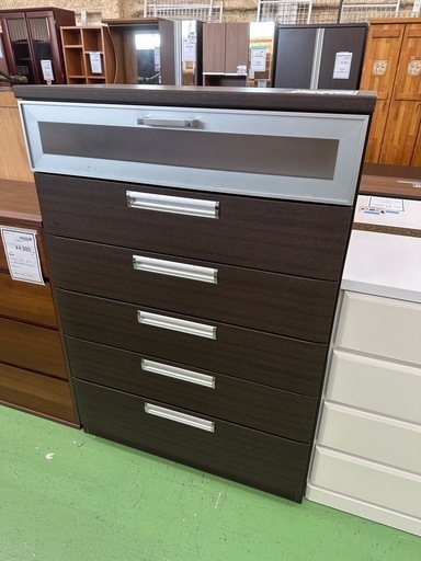 【ドリーム川西店御来店限定】ニトリ　6段チェスト／クリーニング済み 【2001235255600410】