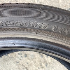 BS REGNO 215/50R17 4本 9分山 ノアヴォクシーレガシーインプレッサエクシーガなどにの画像