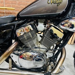 YAMAHA ビラーゴ250 3DM【エンジン好調】【タイヤ新品】【格安配送】ドラッグスターの画像