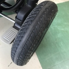 ★ジャングルジャングル貝塚店★ GRACO  グレコ　ベビーカー　三輪　シティトレック　cititrek  前輪ダブルタイヤ　エアタイヤ　買い物カゴ対応　1ヶ月〜36ヶ月まで　赤　貝塚市　二色浜　リサイクルショップの画像
