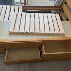 【取引済み】ベッド・マットレス（カバー付き）の画像