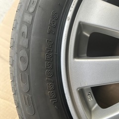 ダイハツ純正アルミホイールセットの画像