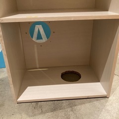 カラーボックス2段の画像