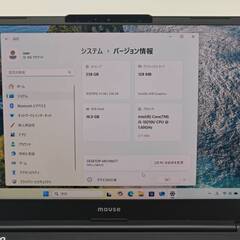 超軽量 フルHD 美品★ 14 マウス ノートPC MPRO NB410 Core i5-10210U windows11 pro 16GB SSD256GB  カメラあり オフィス (C058)の画像