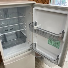 【愛品館江戸川店】保証充実 三菱 2021年製 146L　2ドア冷凍冷蔵庫 MR-P15F-Wの画像