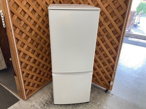 【愛品館江戸川店】保証充実 三菱 2021年製 146L　2ドア冷凍冷蔵庫 MR-P15F-W