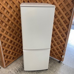 【愛品館江戸川店】保証充実 三菱 2021年製 146L　2ドア冷凍冷蔵庫 MR-P15F-Wの画像