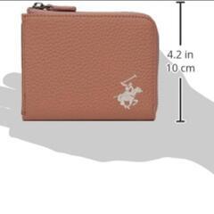 ♥️新品未使用♥️ビバリーヒルズポロクラブ　二つ折り財布 L字ファスナー財布 コンパクト　牛革の画像