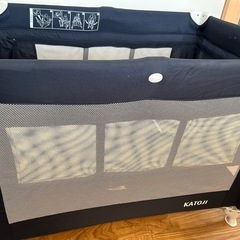 カトージ　ベビーサークル　お昼寝ベッド　の画像