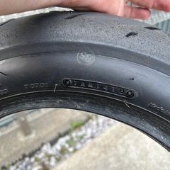 バイク　タイヤの画像