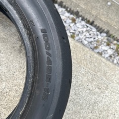 バイク　タイヤの画像
