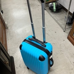 A2508-516 キャスター付きスーツケース 暗証番号式ロック付き 容量不明 中古の画像