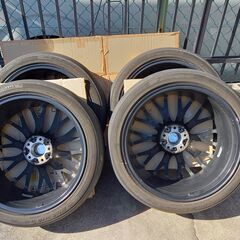 245/40R20・8.5J タイヤホイル4本セット（アルファード・ヴェルファイアなど）の画像