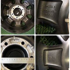 ★ S802 ロクサーニ ロックケリー MX-2 ホイール 16×6.5J 6穴 +38 PCD139.7 16インチ ハイエース 等 直接取引可 石狩市の画像