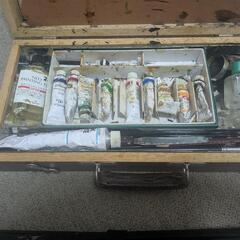 【クサカベ製】油絵道具セットの画像