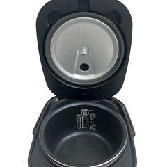 【REGASTOCK川崎店】【動作確認済み】IRIS OHYAMA アイリスオーヤマ 炊飯器 マイコン式 5.5合 極厚銅釜 銘柄炊き分け機能付き ブラック Smart Basic RC-MA50AZ-B 2020年製の画像