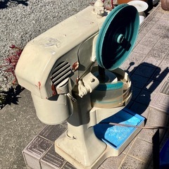 ※販売を辞める予定なので売り切り【説明読んで】実働・初雪・電動かき氷機・昭和レトロ・中古の画像