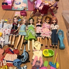 りかちゃん人形お家セットの画像