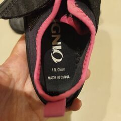 IGNIO シューズ 19.0cm ウォーターシューズ 海 プール 川 靴 キッズ 子供の画像