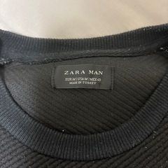 ZARA メンズ　トレーナーの画像