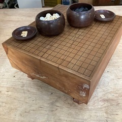 碁石&碁盤 ハマグリ石の画像