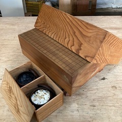 碁石&碁盤 ハマグリ石の画像