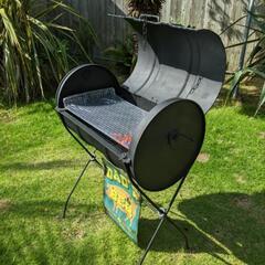 バーベキューコンロ
グリル 燻製 スモーカー
ドラム缶BBQコンロ
焚き火
#キャンプ
#インダストリアル
#スモークチキンの画像