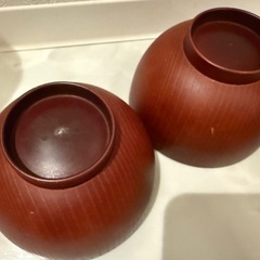 【無料】お味噌汁食器2個の画像