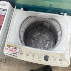 リサイクルショップどりーむ荒田店　No4393 洗濯機　激安洗濯機　２０１９年製　ハイアール　5.5kg容量　外置き使用のため見た目は悪いですが動作は確認済みです♪の画像
