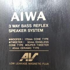 AIWAスピーカー1セットの画像