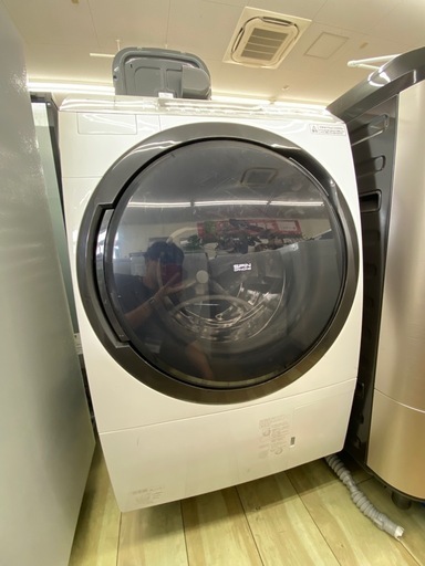 Panasonic 10.0kgドラム式洗濯乾燥機:2017年製【リサイクルフカツ岡崎倉庫店】250818NA-8