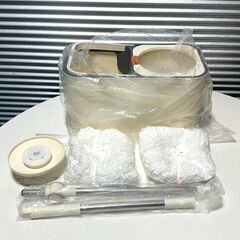 店頭引き渡し 未使用 CAINS カインズ 軽い力で回せる回転モップ 掃除 バケツの画像