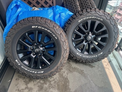 BFGoodrich プラド純正ホイールセット