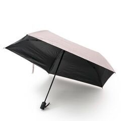 Karlas 完全遮光 晴雨兼用 折りたたみ傘（ピンク系）の画像