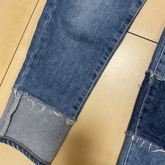 AMERI フリンジ加工　デニムの画像